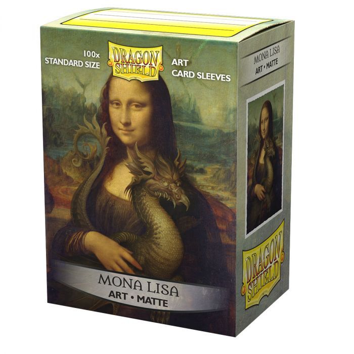 Dragon Shield Art Sleeves: Mona Lisa Matte | Card Merchant Takapuna