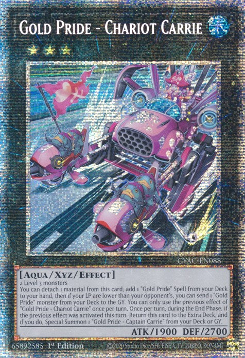 Gold Pride - Chariot Carrie [CYAC-EN088] Starlight Rare | Card Merchant Takapuna