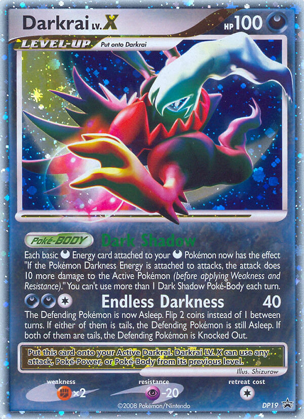 Darkrai LV.X (DP19) [Diamond & Pearl: Black Star Promos] | Card Merchant Takapuna