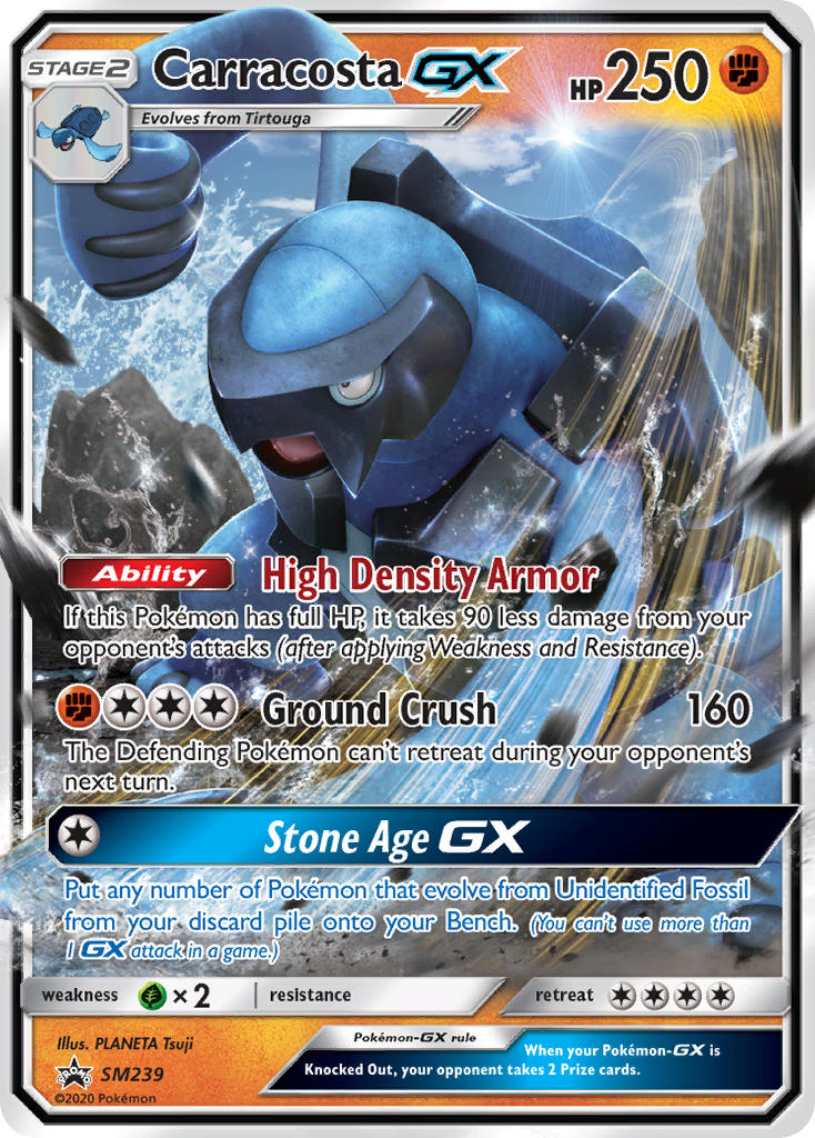 Carracosta GX (SM239) [Sun & Moon: Black Star Promos] | Card Merchant Takapuna
