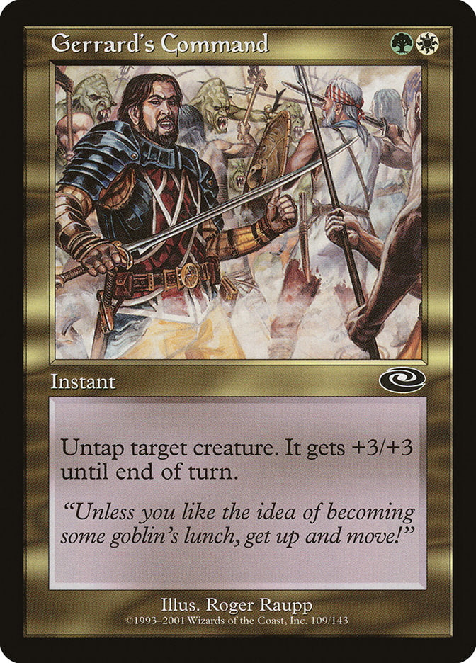 Gerrard's Command [Planeshift] | Card Merchant Takapuna