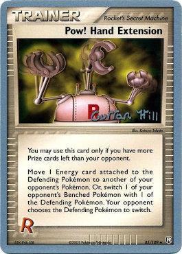 Pow! Hand Extension (85/109) (Bright Aura - Curran Hill's) [World Championships 2005] | Card Merchant Takapuna