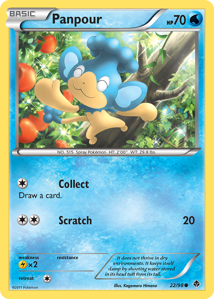 Panpour (22/98) [Black & White: Emerging Powers] | Card Merchant Takapuna