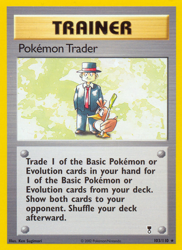 Pokemon Trader (103/110) [Legendary Collection] | Card Merchant Takapuna