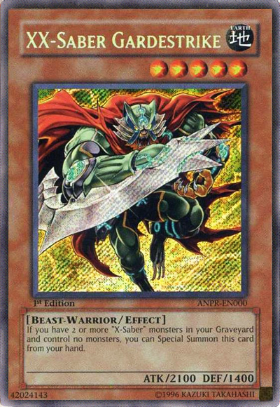 XX-Saber Gardestrike [ANPR-EN000] Secret Rare | Card Merchant Takapuna