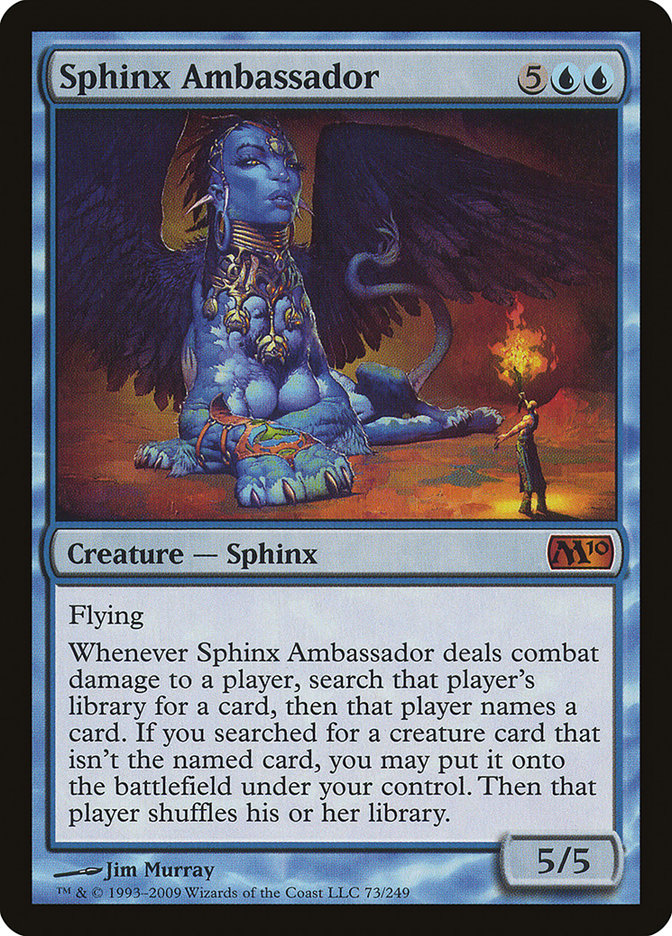 Sphinx Ambassador [Magic 2010] | Card Merchant Takapuna