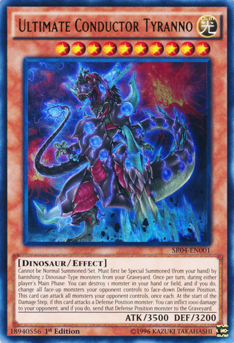 Ultimate Conductor Tyranno [SR04-EN001] Ultra Rare | Card Merchant Takapuna