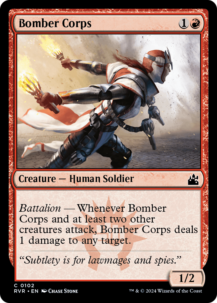 Bomber Corps [Ravnica Remastered] | Card Merchant Takapuna