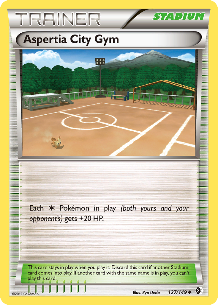 Aspertia City Gym (127/149) [Black & White: Boundaries Crossed] | Card Merchant Takapuna