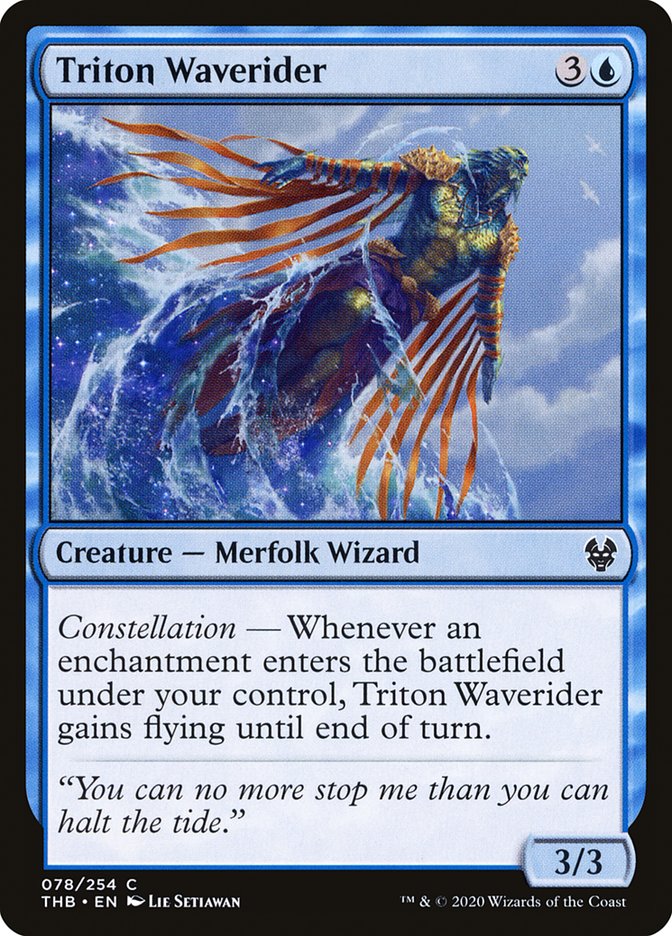 Triton Waverider [Theros Beyond Death] | Card Merchant Takapuna