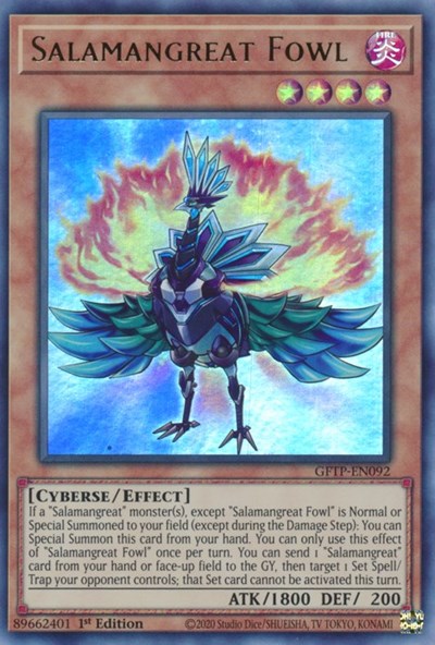 Salamangreat Fowl [GFTP-EN092] Ultra Rare | Card Merchant Takapuna
