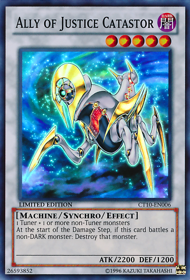 Ally of Justice Catastor [CT10-EN006] Super Rare | Card Merchant Takapuna