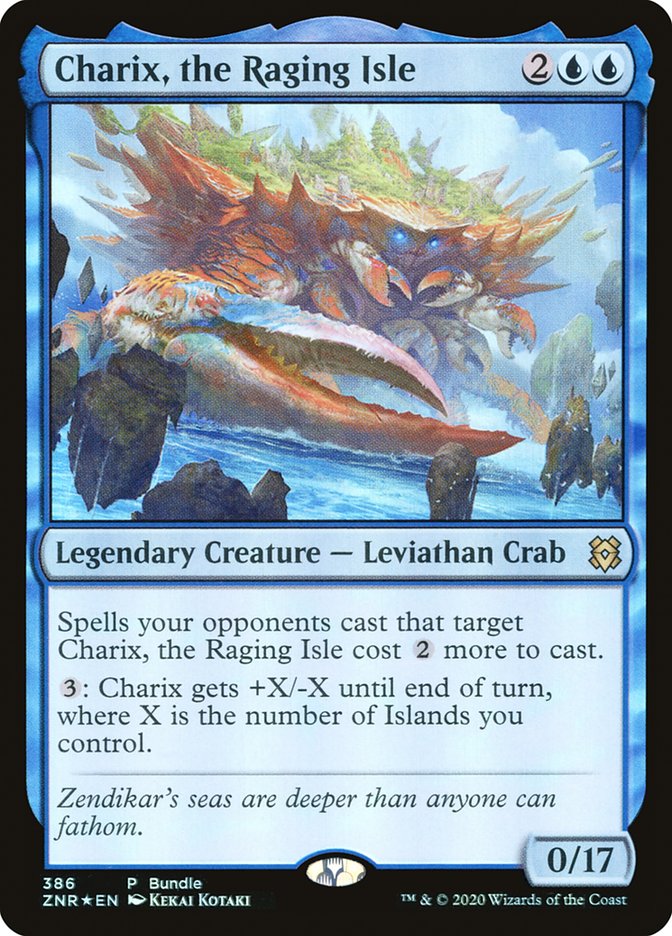 Charix, the Raging Isle (386) [Zendikar Rising Promos] | Card Merchant Takapuna