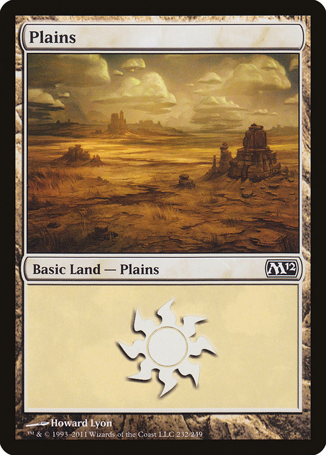 Plains (232) [Magic 2012] | Card Merchant Takapuna