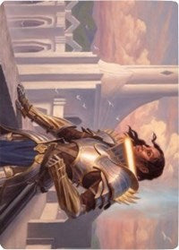 Tazri, Beacon of Beauty Art Card [Zendikar Rising Art Series] | Card Merchant Takapuna
