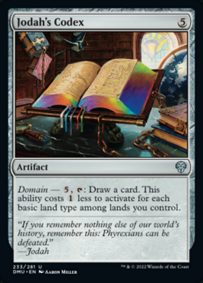 Jodah's Codex [Dominaria United] | Card Merchant Takapuna