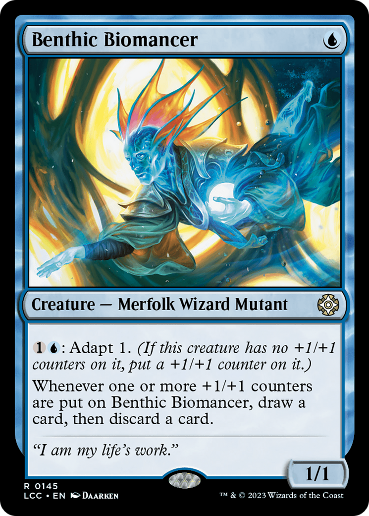 Benthic Biomancer [The Lost Caverns of Ixalan Commander] | Card Merchant Takapuna