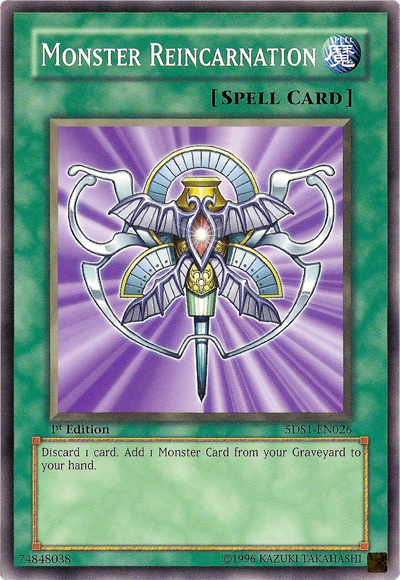 Monster Reincarnation [5DS1-EN026] Common | Card Merchant Takapuna