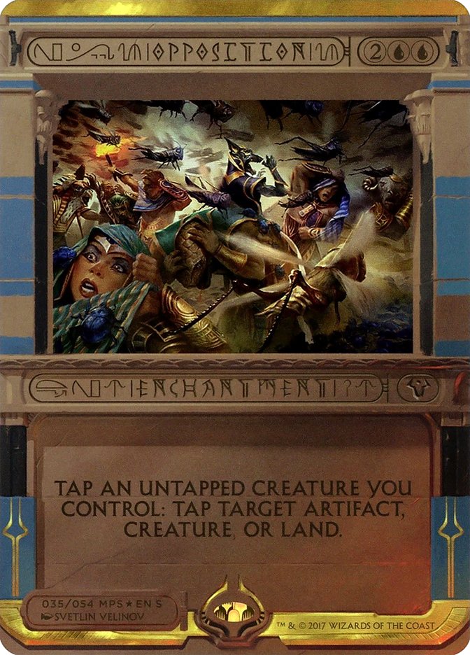 Opposition (Invocation) [Amonkhet Invocations] | Card Merchant Takapuna