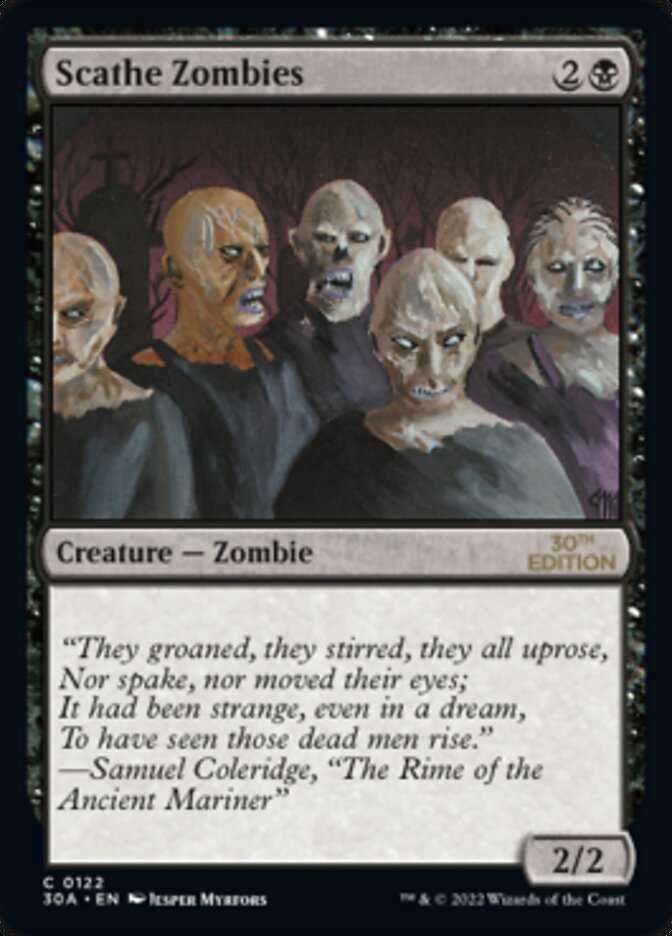 Scathe Zombies [30th Anniversary Edition] | Card Merchant Takapuna