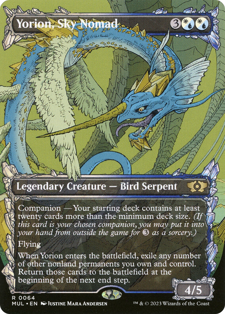 Yorion, Sky Nomad [Multiverse Legends] | Card Merchant Takapuna