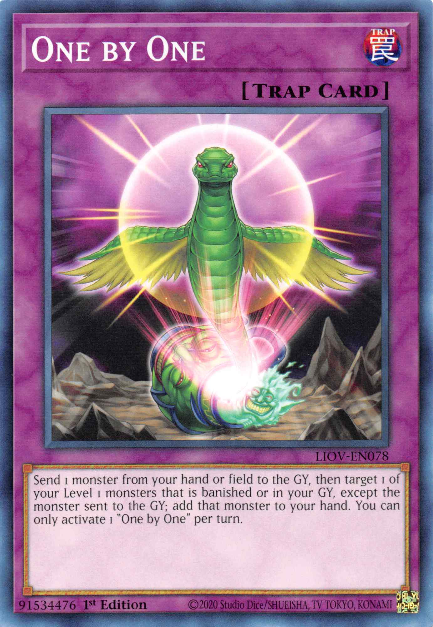 One by One [LIOV-EN078] Common | Card Merchant Takapuna