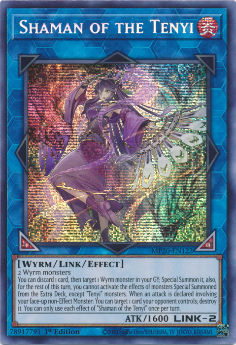 Shaman of the Tenyi [MP20-EN122] Prismatic Secret Rare | Card Merchant Takapuna