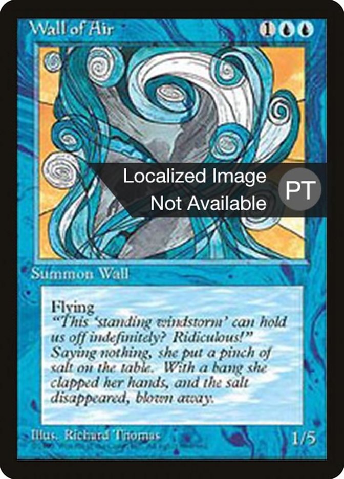 Wall of Air [Fourth Edition (Foreign Black Border)] | Card Merchant Takapuna
