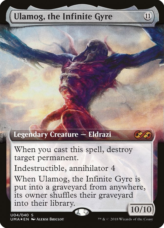 Ulamog, the Infinite Gyre (Topper) [Ultimate Masters Box Topper] | Card Merchant Takapuna