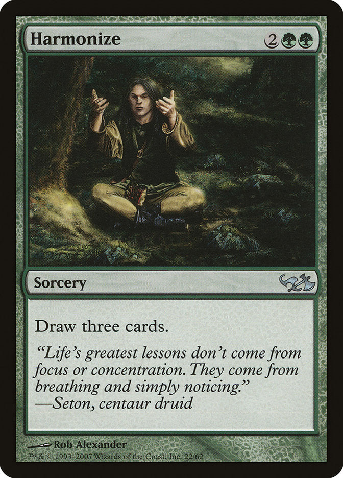 Harmonize [Duel Decks: Elves vs. Goblins] | Card Merchant Takapuna
