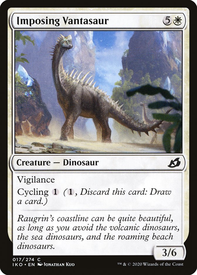 Imposing Vantasaur [Ikoria: Lair of Behemoths] | Card Merchant Takapuna