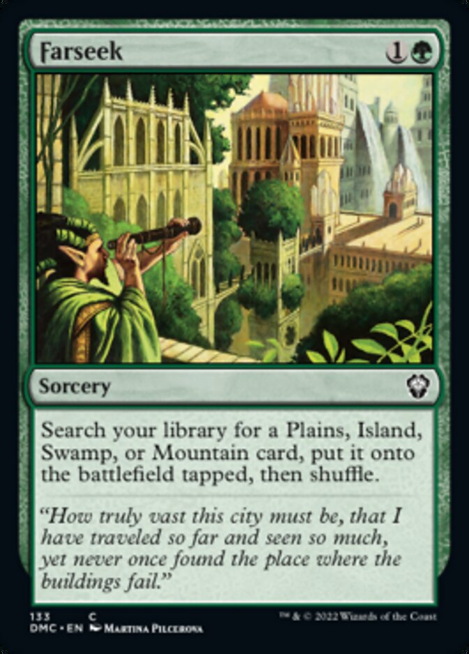 Farseek [Dominaria United Commander] | Card Merchant Takapuna