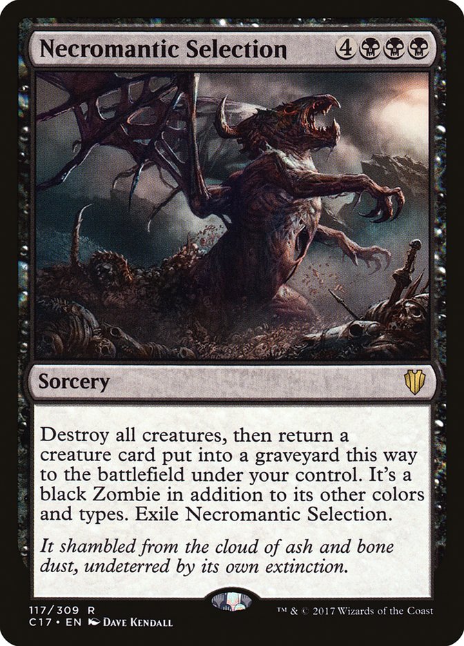 Necromantic Selection [Commander 2017] | Card Merchant Takapuna