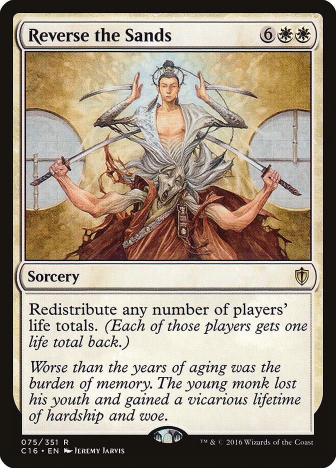 Reverse the Sands [Commander 2016] | Card Merchant Takapuna