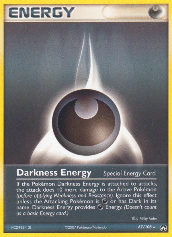 Darkness Energy (87/108) [EX: Power Keepers] | Card Merchant Takapuna