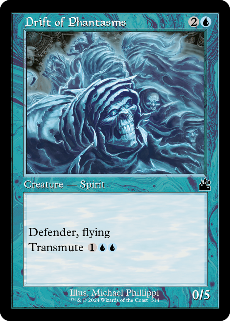 Drift of Phantasms (Retro Frame) [Ravnica Remastered] | Card Merchant Takapuna