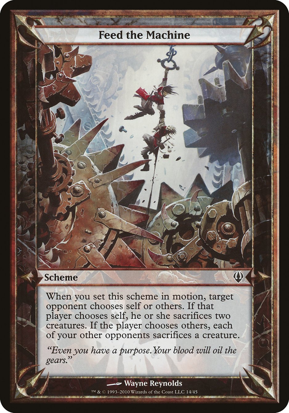Feed the Machine (Schemes) [Archenemy Schemes] | Card Merchant Takapuna