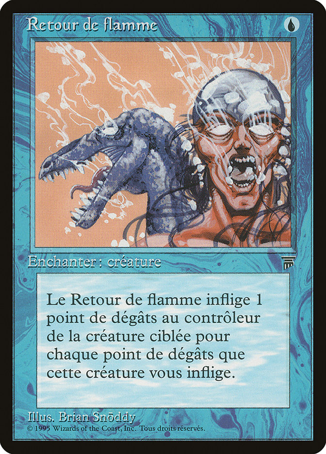 Backfire (French) - "Retour de flamme" [Renaissance] | Card Merchant Takapuna