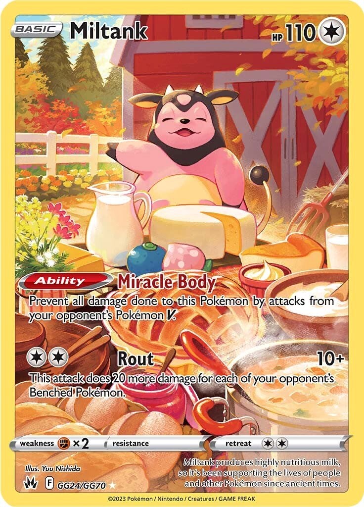 Miltank (GG24/GG70) [Sword & Shield: Crown Zenith] | Card Merchant Takapuna