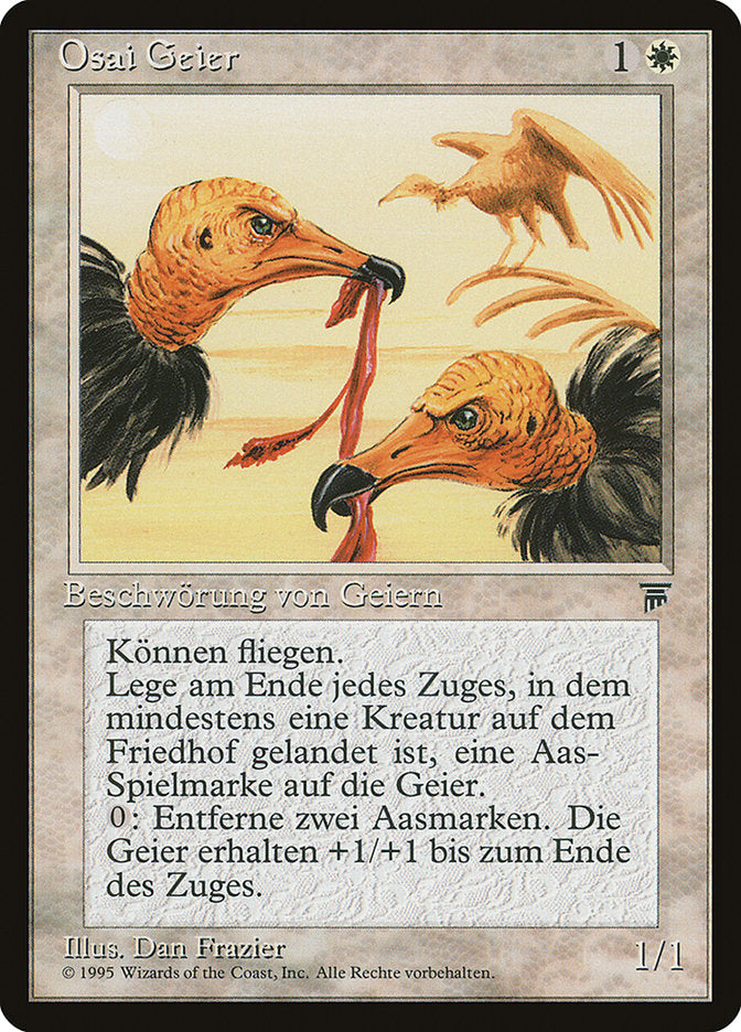 Osai Vultures (German) - "Osai Geier" [Renaissance] | Card Merchant Takapuna