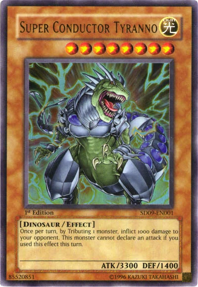 Super Conductor Tyranno [SD09-EN001] Ultra Rare | Card Merchant Takapuna