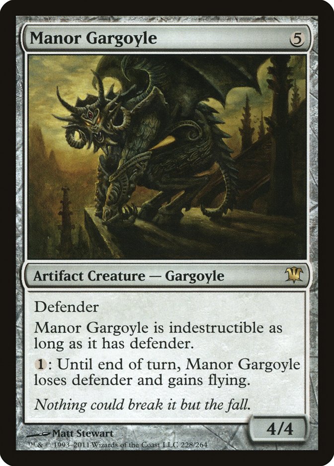 Manor Gargoyle [Innistrad] | Card Merchant Takapuna