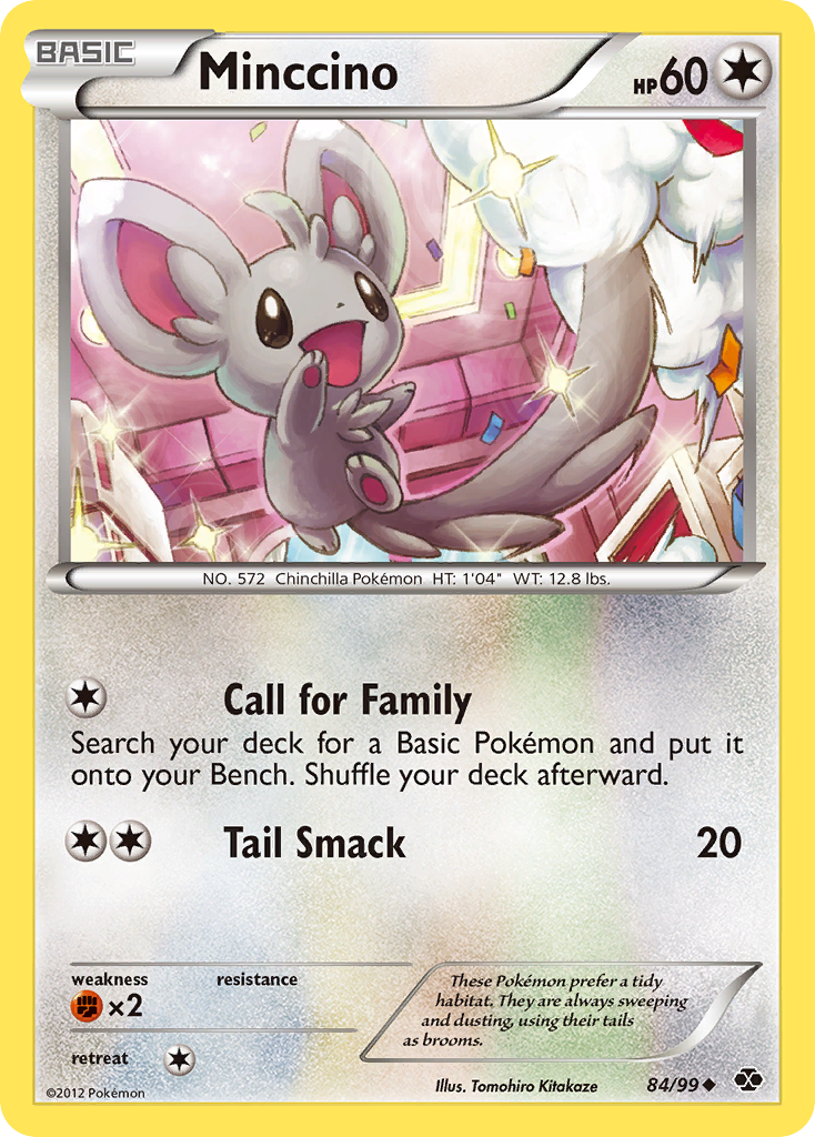 Minccino (84/99) [Black & White: Next Destinies] | Card Merchant Takapuna