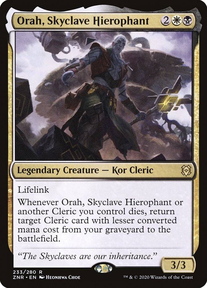 Orah, Skyclave Hierophant [Zendikar Rising] | Card Merchant Takapuna