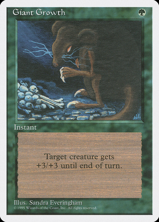 Giant Growth [Fourth Edition] | Card Merchant Takapuna