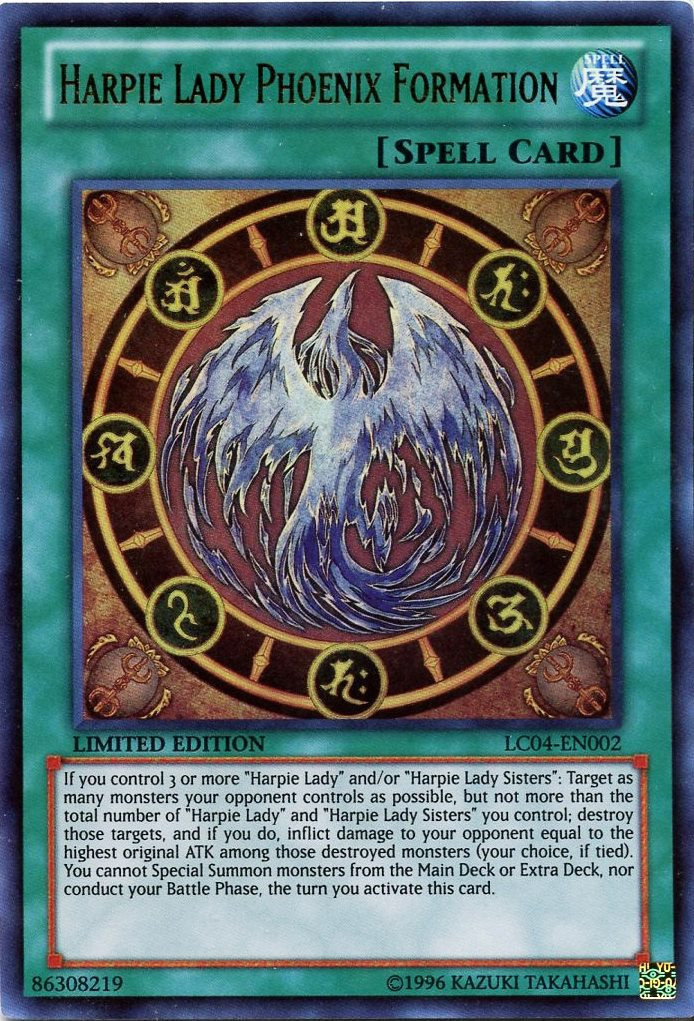 Harpie Lady Phoenix Formation [LC04-EN002] Ultra Rare | Card Merchant Takapuna