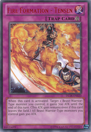 Fire Formation - Tensen (Red) [DL18-EN020] Rare | Card Merchant Takapuna