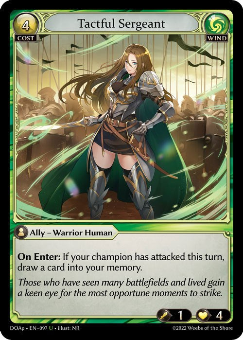 Tactful Sergeant (097) [Dawn of Ashes: Prelude] | Card Merchant Takapuna