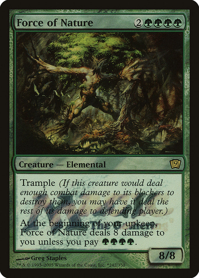 Force of Nature [Ninth Edition Promos] | Card Merchant Takapuna
