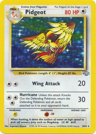 Pidgeot (8/64) [Jungle Unlimited] | Card Merchant Takapuna